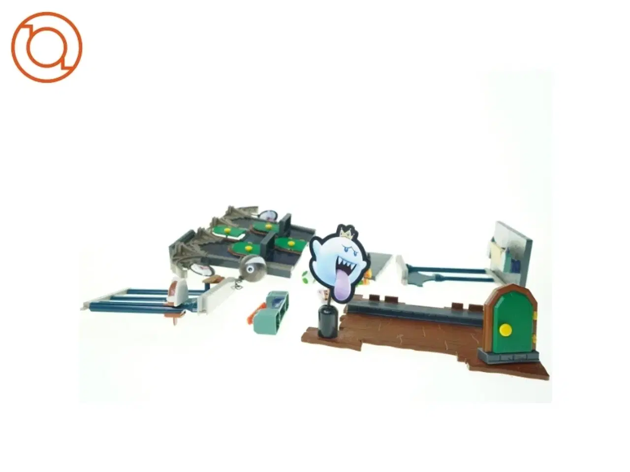 Billede 5 - Spøgelseshus med figurer fra Nintendo (str. 37 x 24 cm)