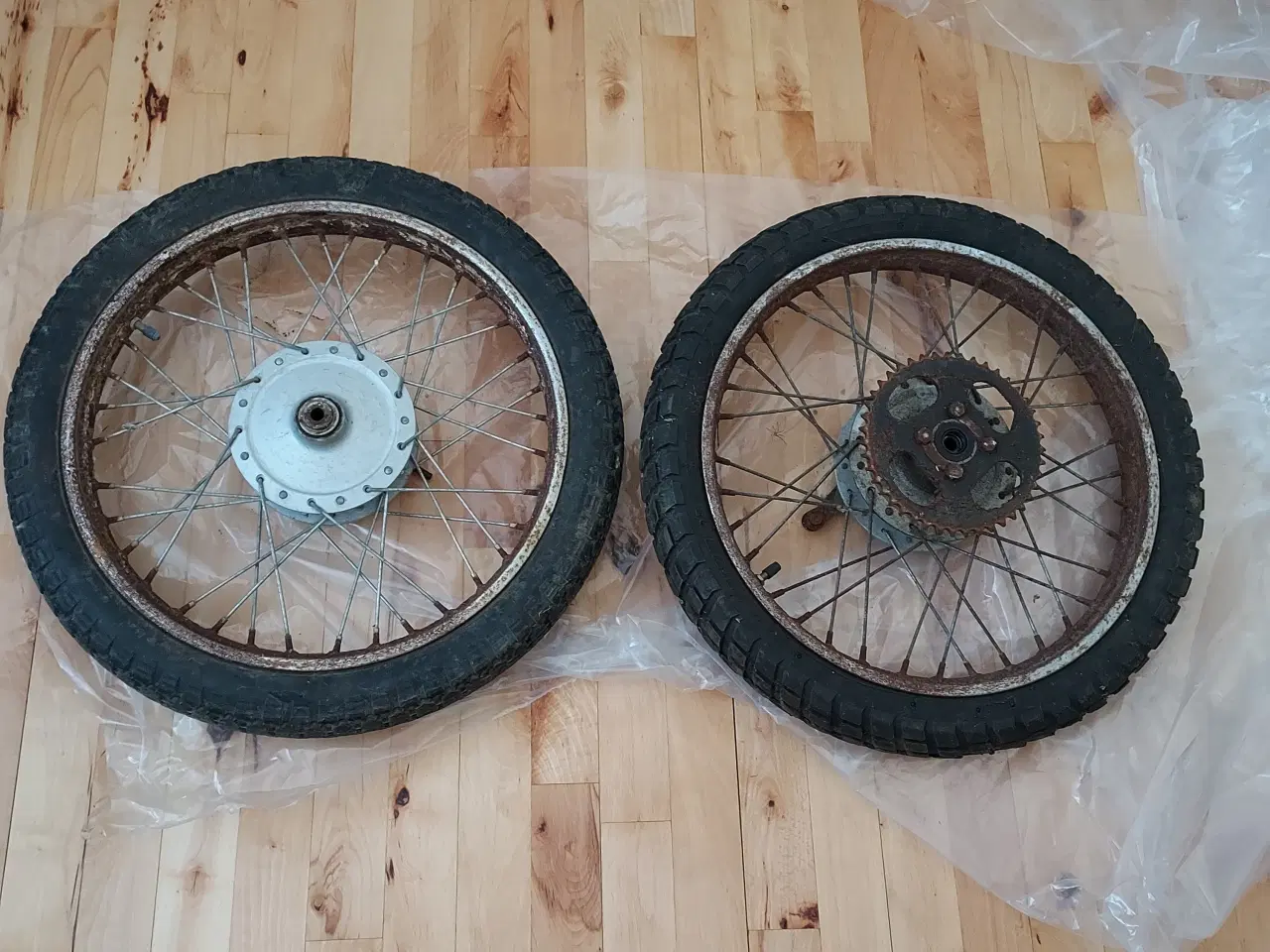 Billede 2 - Yamaha FS1 hjulsæt