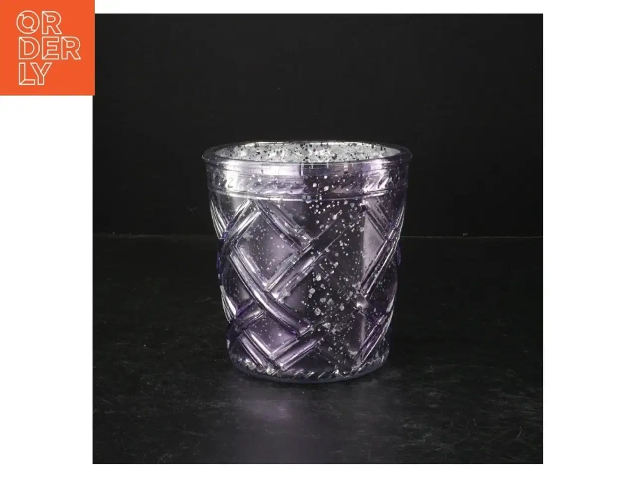 Billede 1 - Dekorativ glasvase (str. Ø. 11 cm)