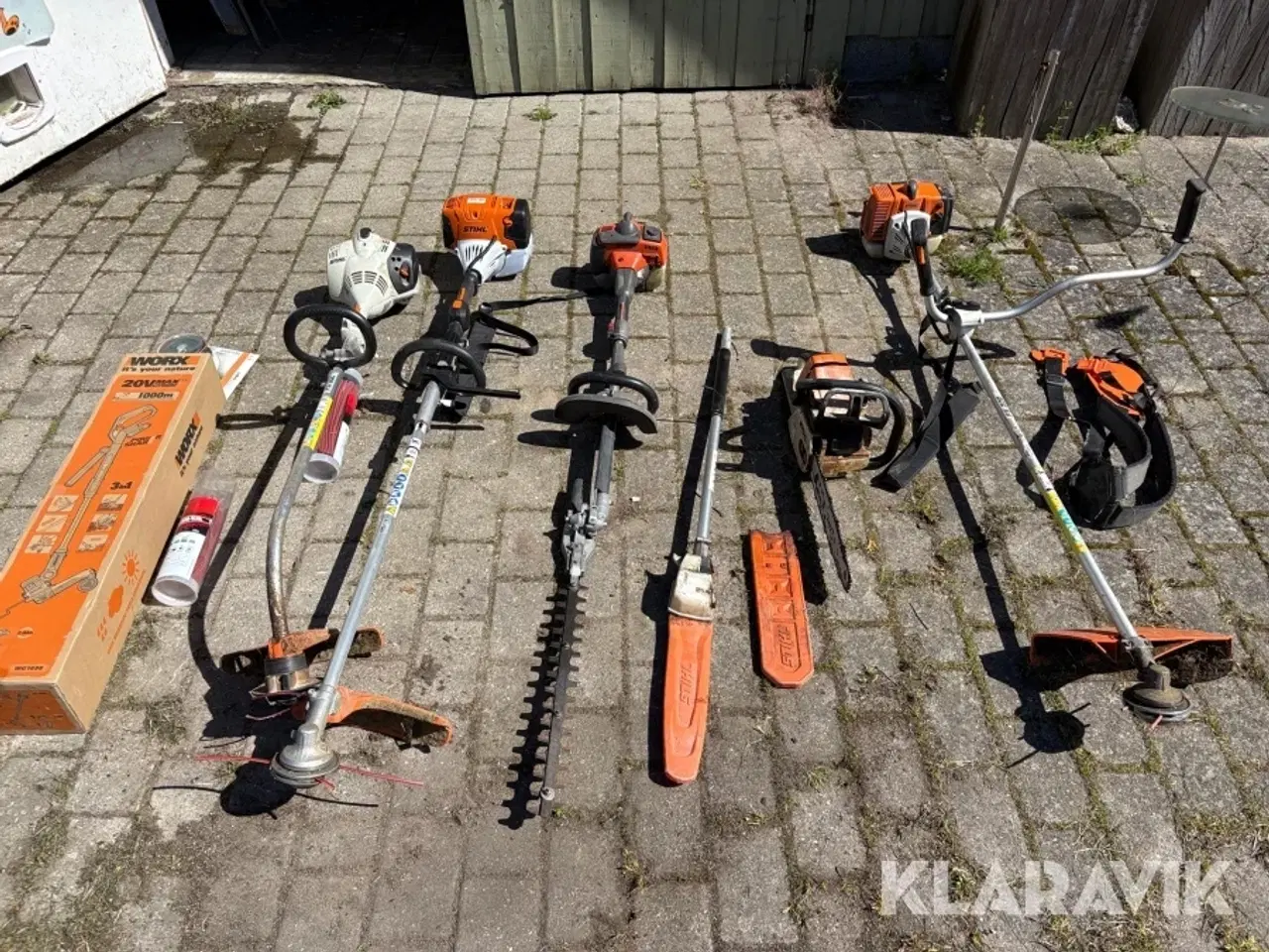 Billede 1 - Lot blandet havemaskiner Stihl, Husqvarna