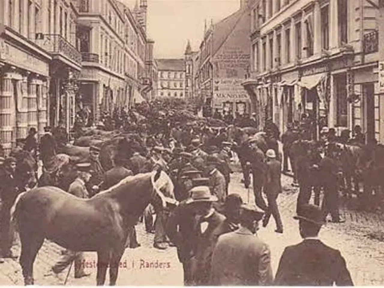 Billede 1 - Randers - Hestemarked - WKF 1361