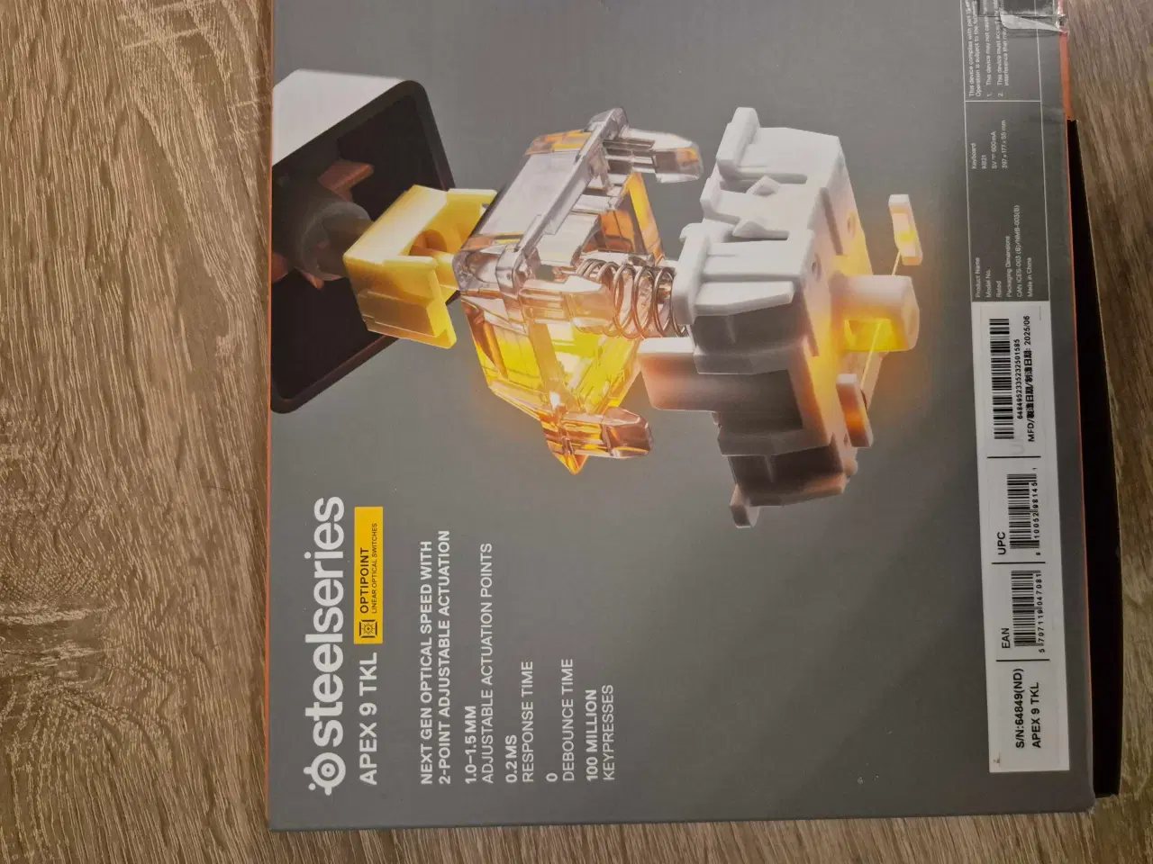 Billede 2 - Steelseries apex 9 tkl