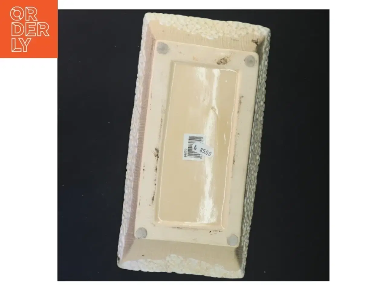 Billede 3 - Blomsterpotte med blomstermønster (str. 33x17x11 cm)