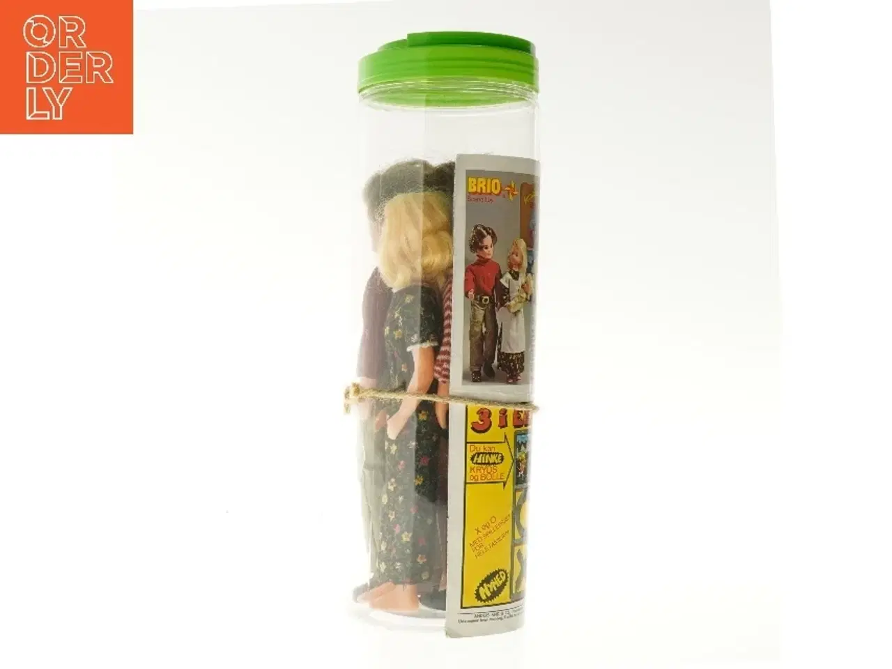 Billede 2 - Brio Dukkefamilie  i plastikbeholder (str. 31 cm)