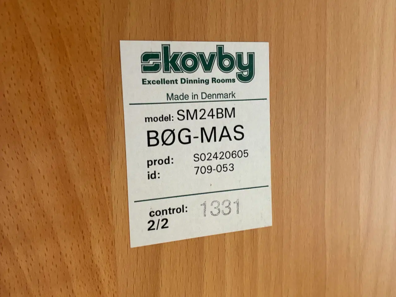Billede 1 - Skovby SM24 tillægsplader købes