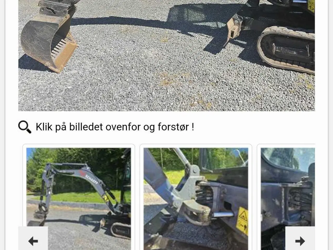 Billede 19 - Minigraver Terex tc22.2 har altid været opbevaret 