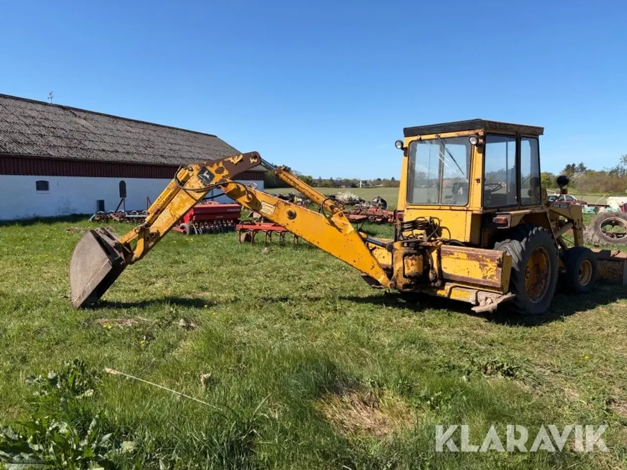 Billede 5 - Rendegraver John Deere JD310 med tilbehør