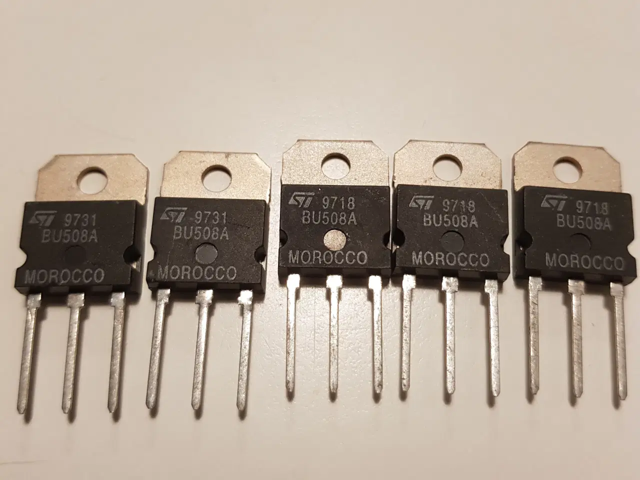 Billede 1 - BU508A 5 stk transistor