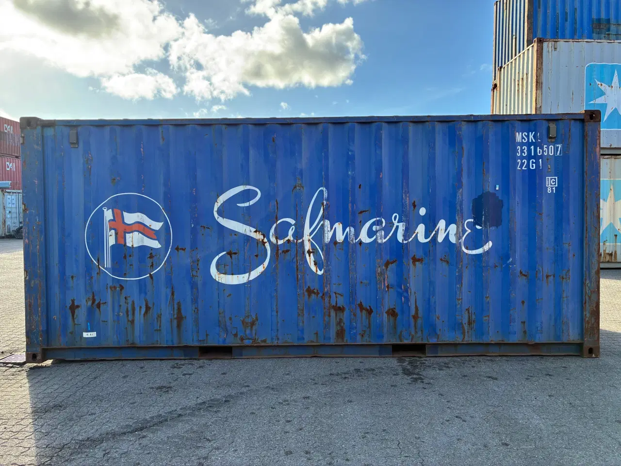 Billede 3 - Brugt 20 fods Isoleret Container- ID:MSKU 332650-7