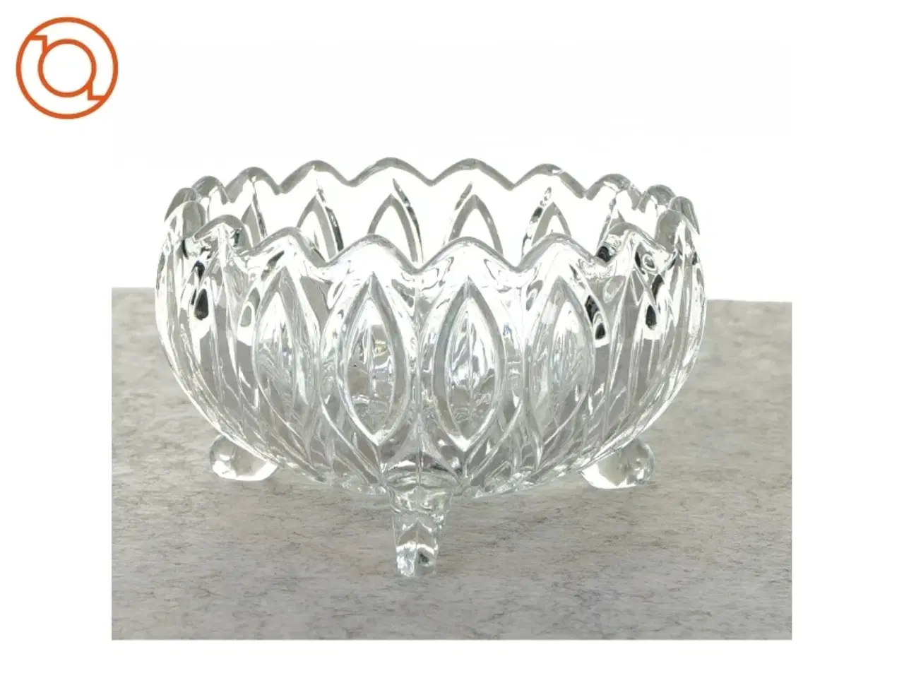 Billede 1 - Skål i glas (str. 11 x 6 cm)