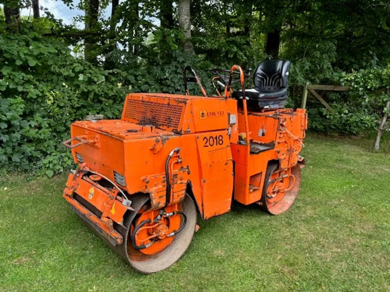Billede 2 - Bomag vejtromle med vibration på begge valser