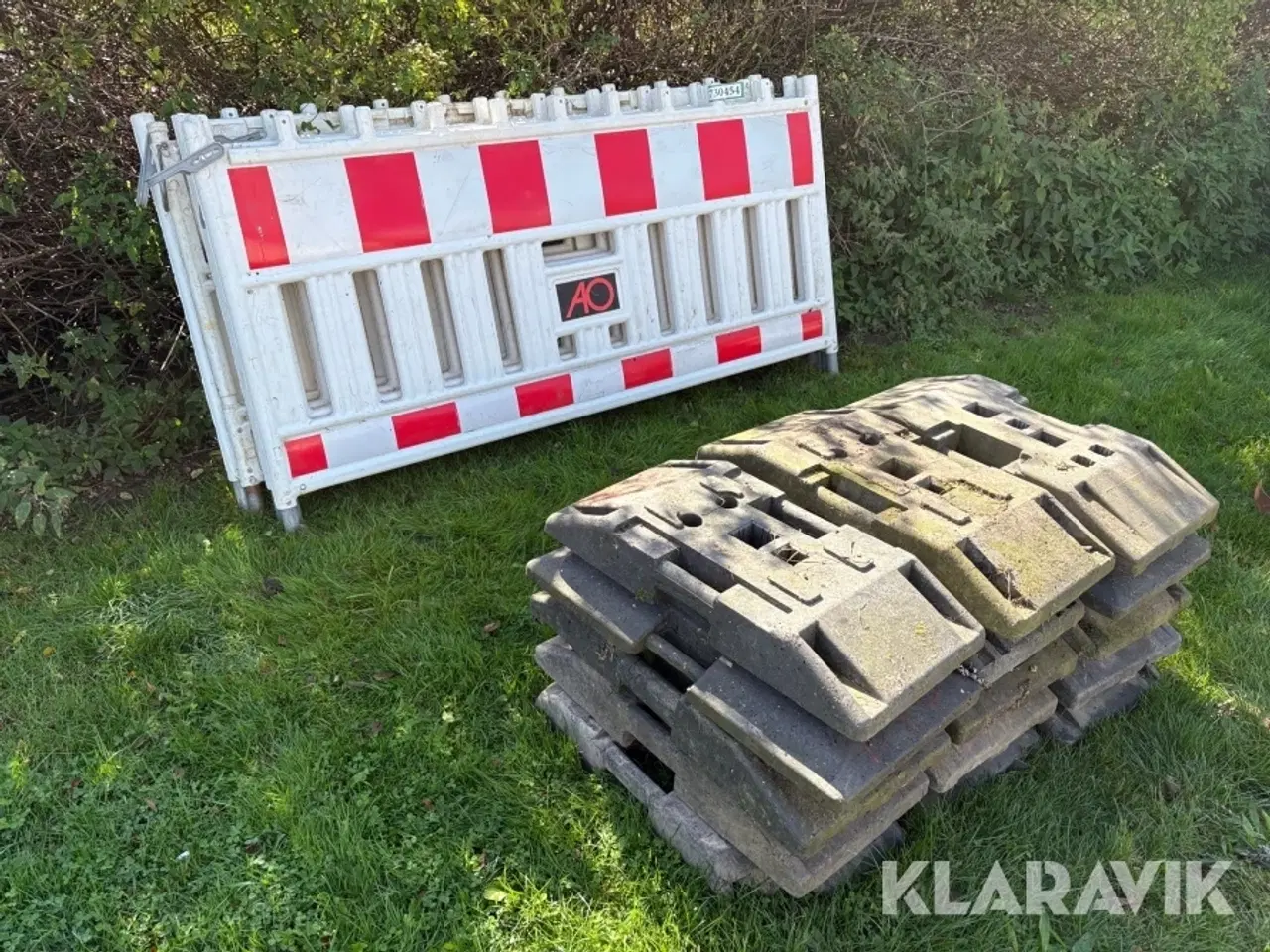 Billede 2 - Barriere med fødder 5 styk