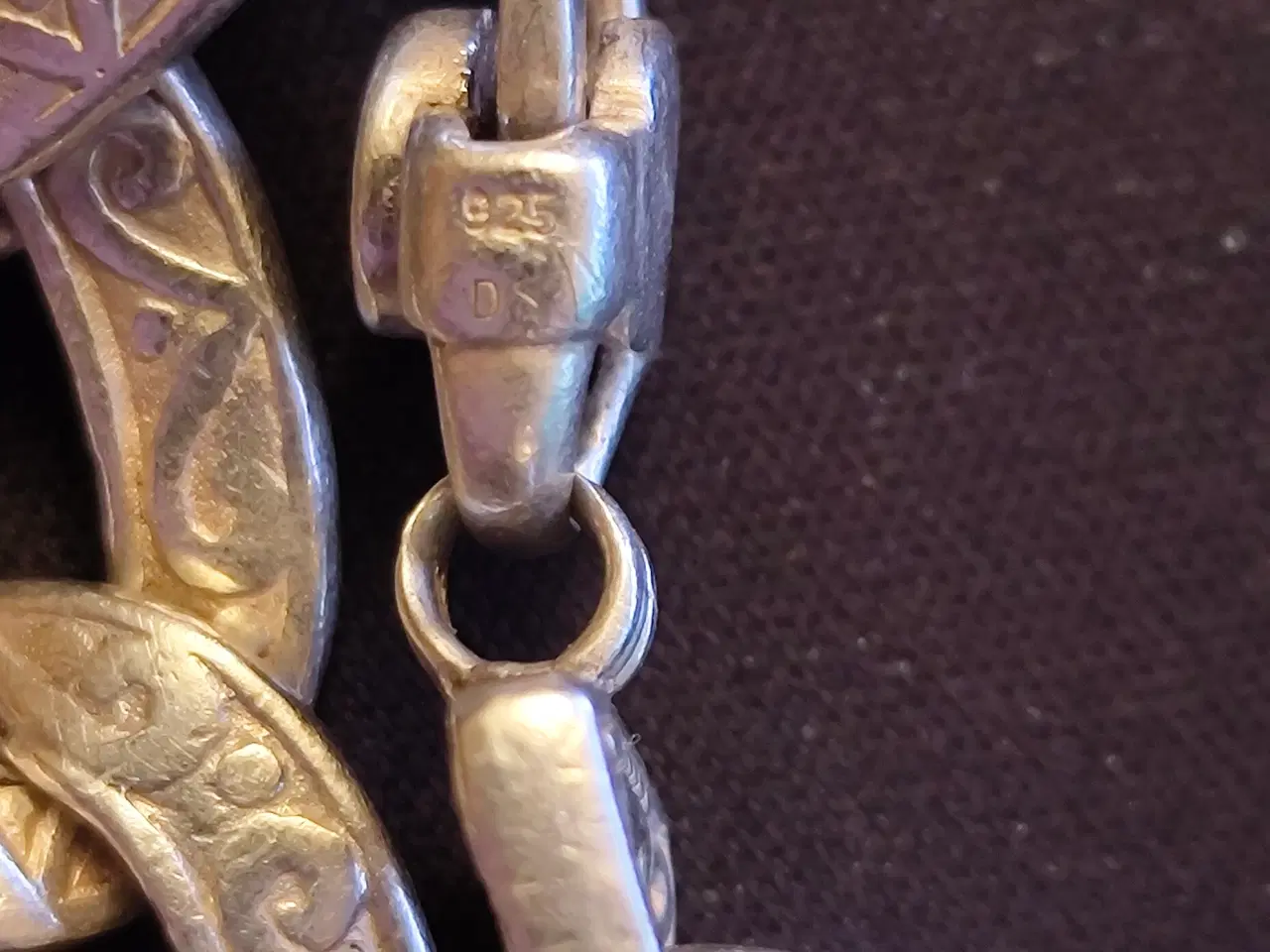 Billede 5 - Massiv Curb Link Halskæde, 925, Sølv, 152,9g