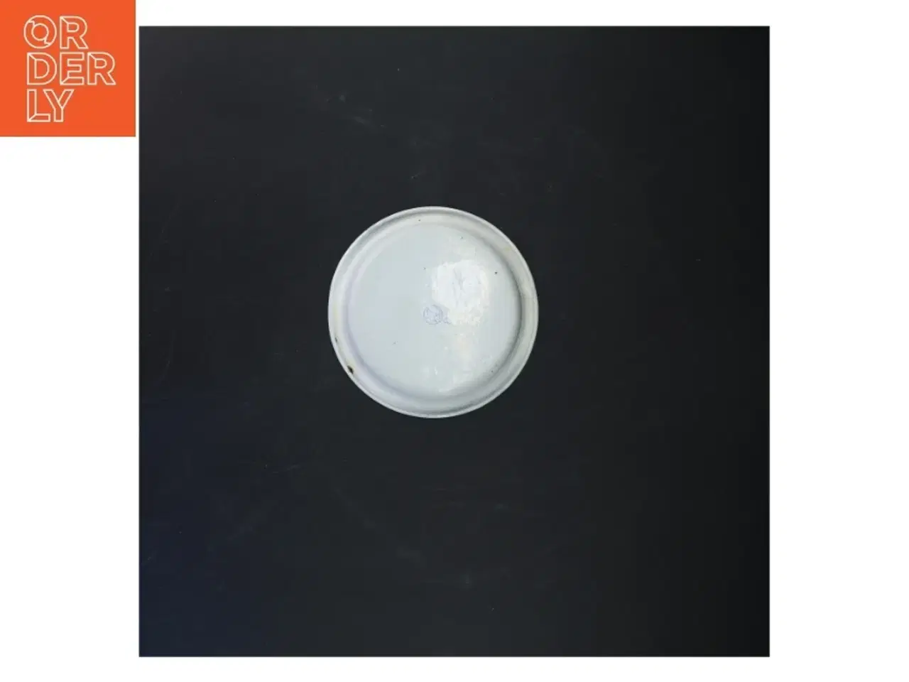 Billede 7 - Rund hvid emaljefad med perforeret indsats (str. Ø 14 cm)