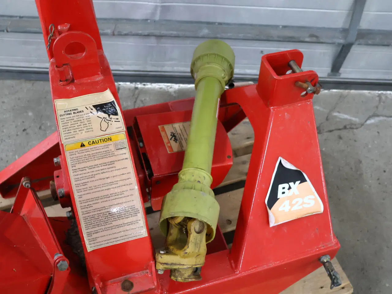 Billede 6 -  Benett BX 42S flishugger til traktor, m/PTO aksel