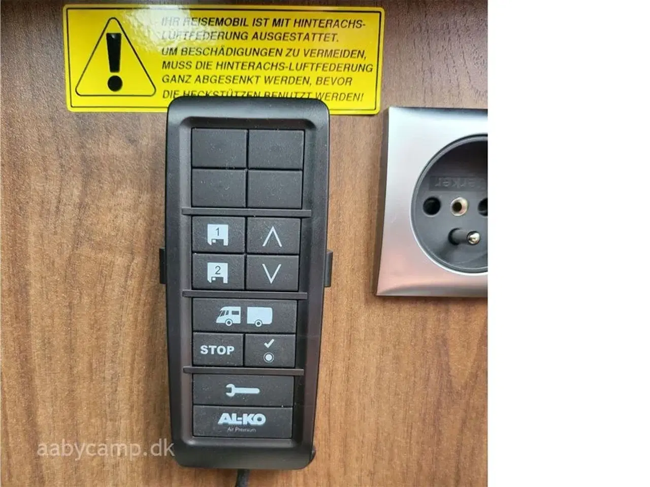 Billede 26 - 0 - Frankia   Topudstyret Titan 790, 5500 kg, luft bagaksel, 180 HK, Alde Centralvarme