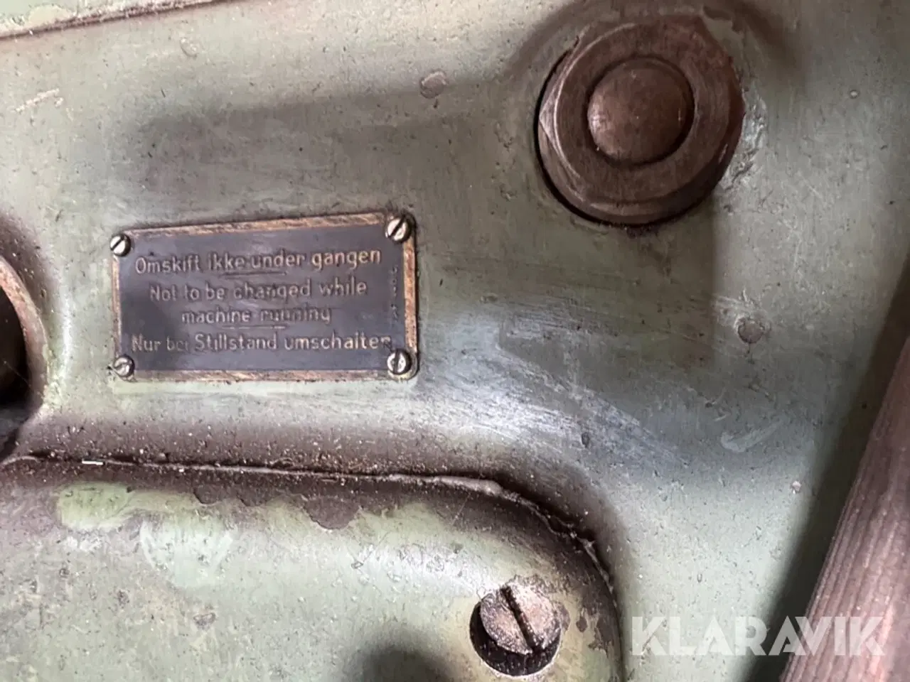 Billede 7 - Fræsemaskine Vilhelm. Pedersen VPU0