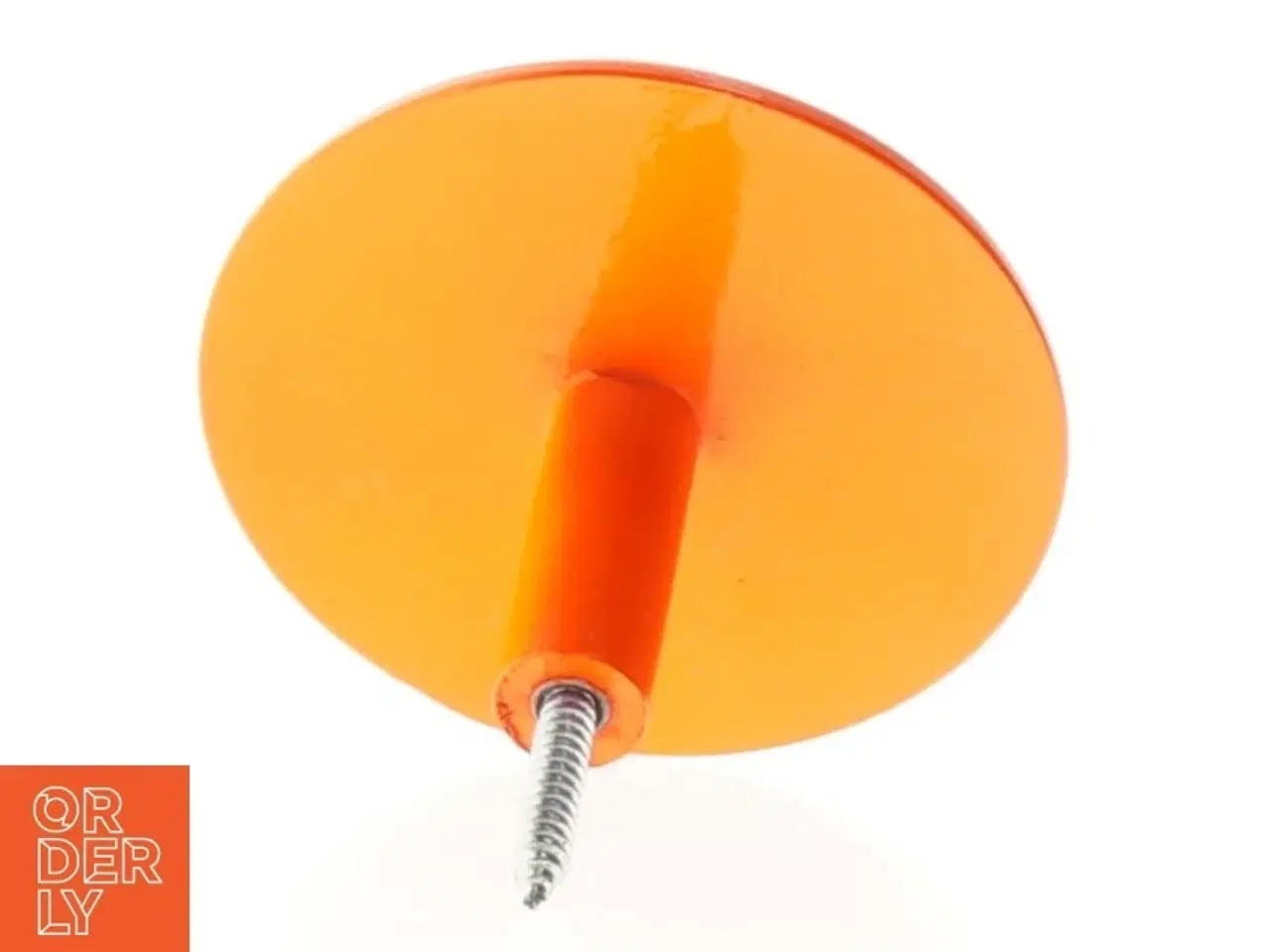 Billede 2 - Orange vægknop fra Stilleben (str. Ø 9 cm)