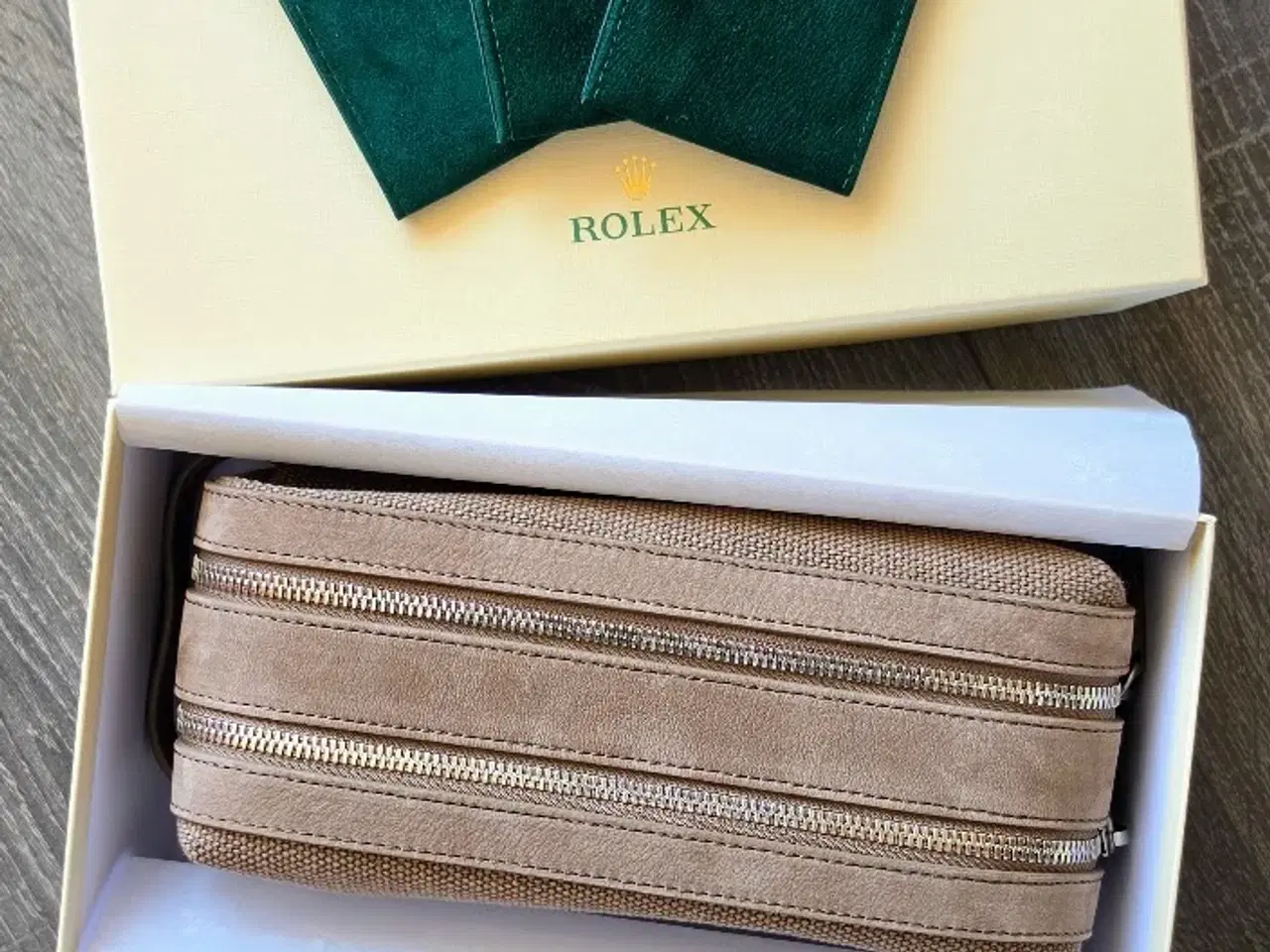 Billede 1 - ROLEX Toilettaske/Rejse etuier