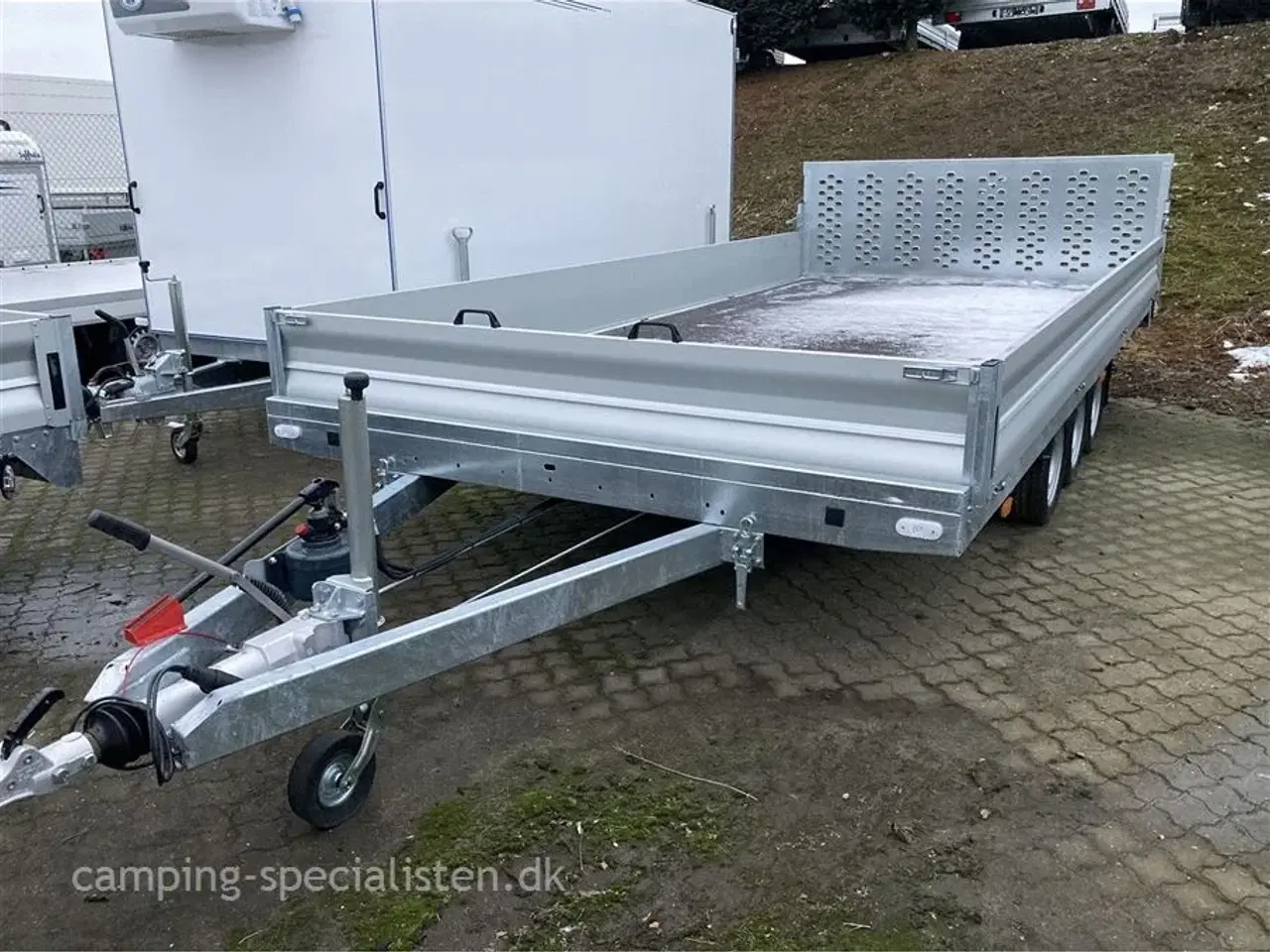 Billede 1 - 2024 - Selandia Djumbo 520 ALU 3500 KG    NY Maiskintrailer 3500 kg  helt ny model  Årg 2024 hos Camping-Specialisten.dk