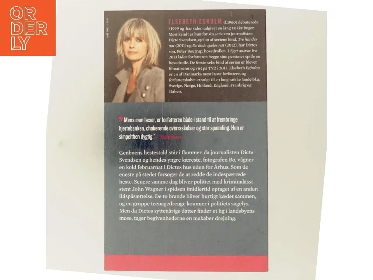 Billede 3 - Selvrisiko af Elsebeth Egholm (Bog)