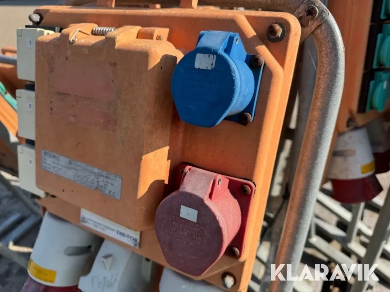 Billede 11 - Byggestrømstavler Bygg El 5074 12 styk