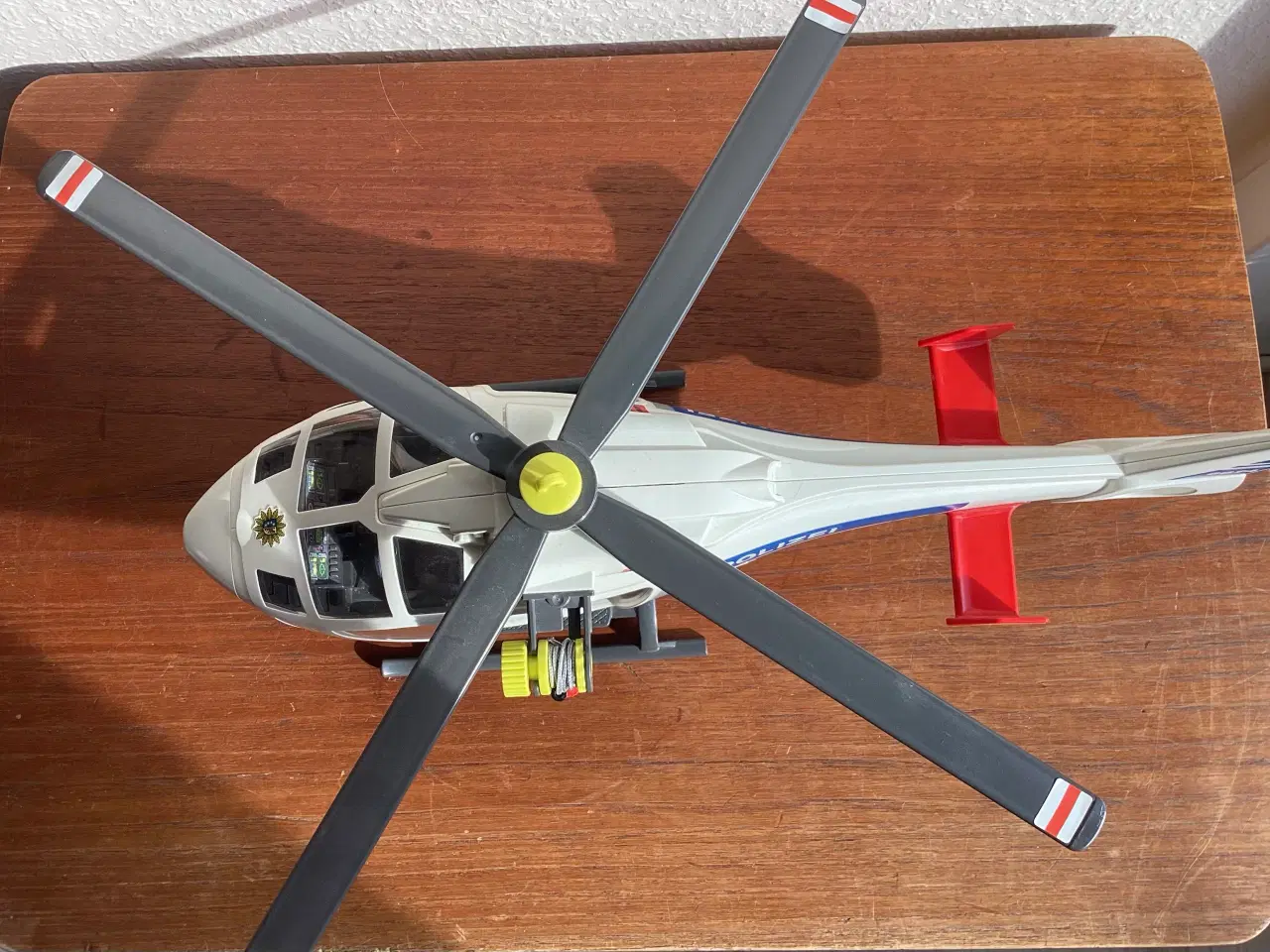 Billede 4 - Politihelikopter med LED lys. Playmobil nr. 6921