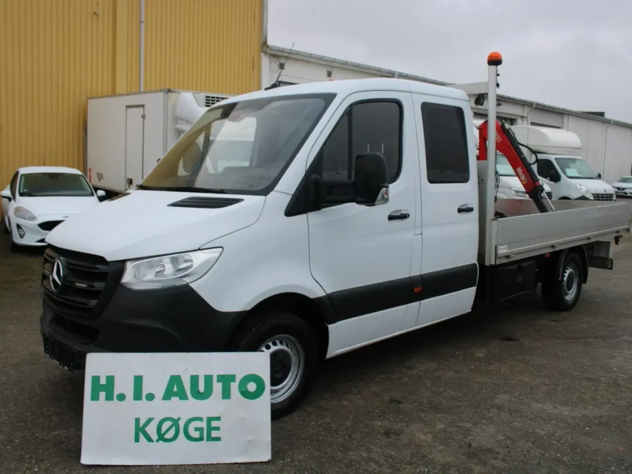 Billede 2 - Mercedes Sprinter 316 2,2 CDi A3 Mandskabsvogn m/lad aut. RWD