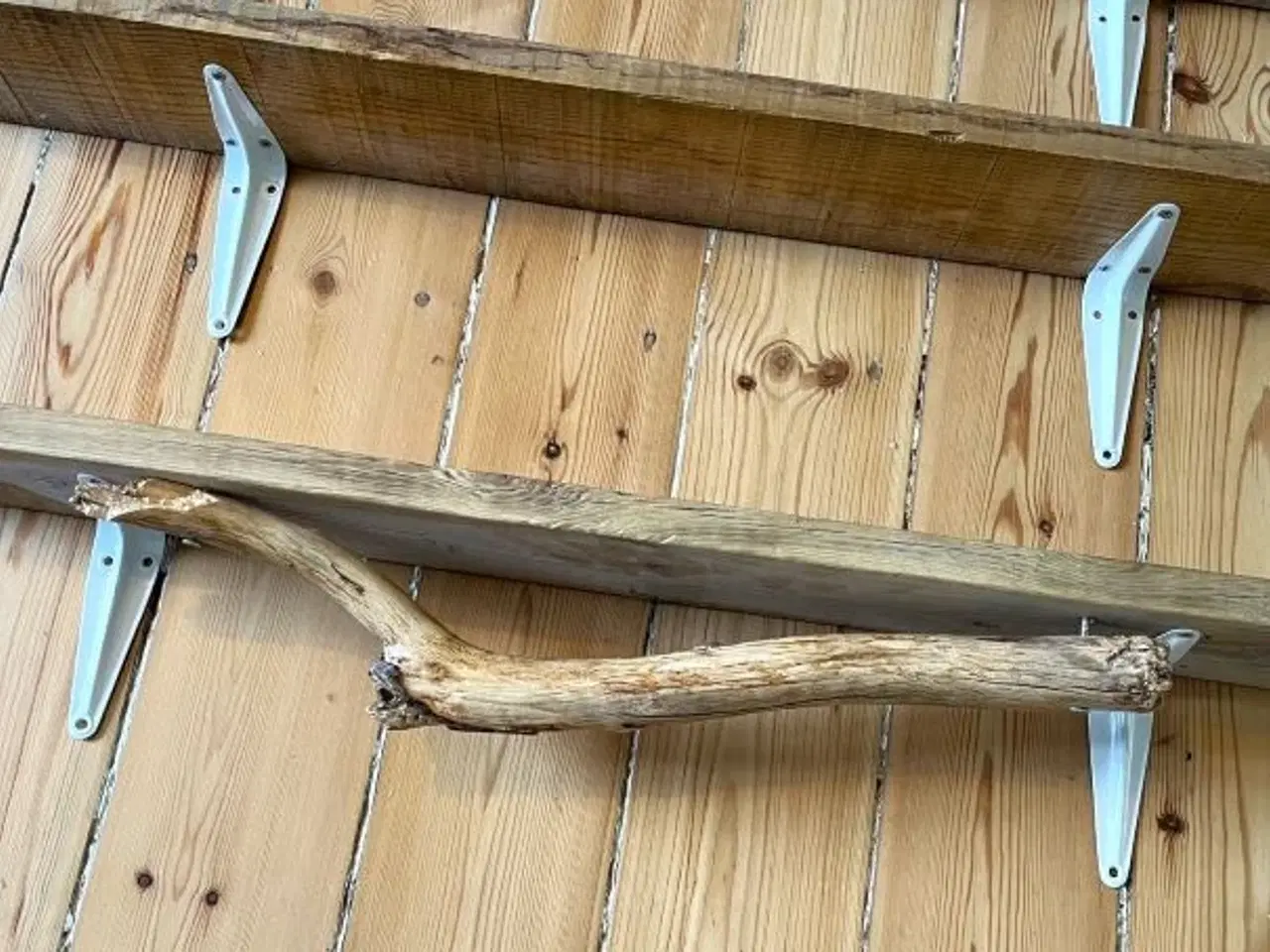 Billede 5 - 4 genbrugshylder af pallebrædder