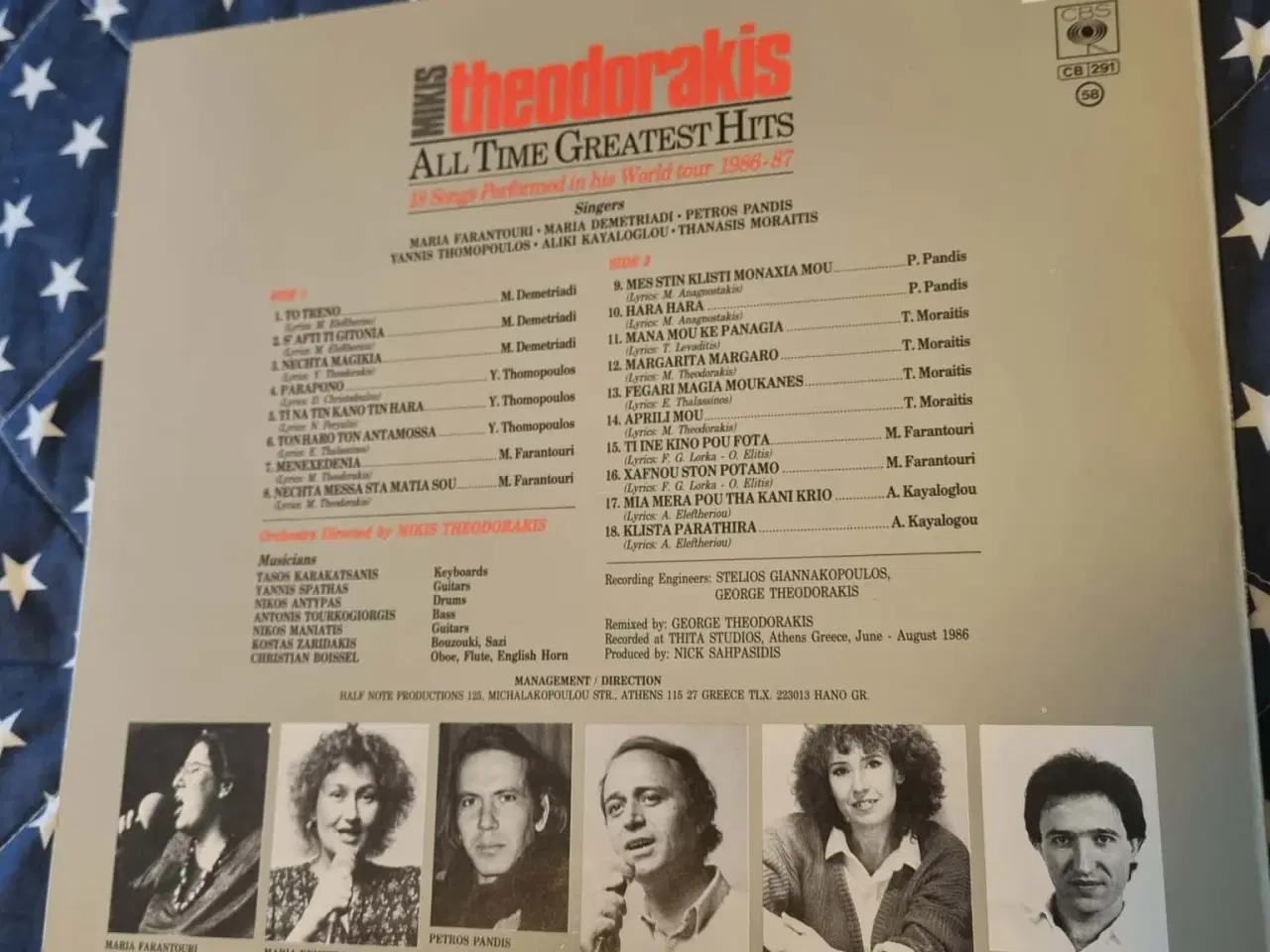 Billede 2 - Mikis Theodorakis – All Time Greatest Hits