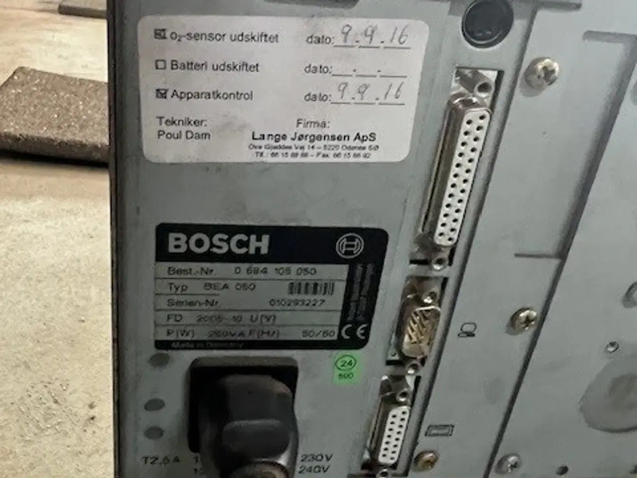 Billede 2 - BOSCH tester BEA  050 4 gastester