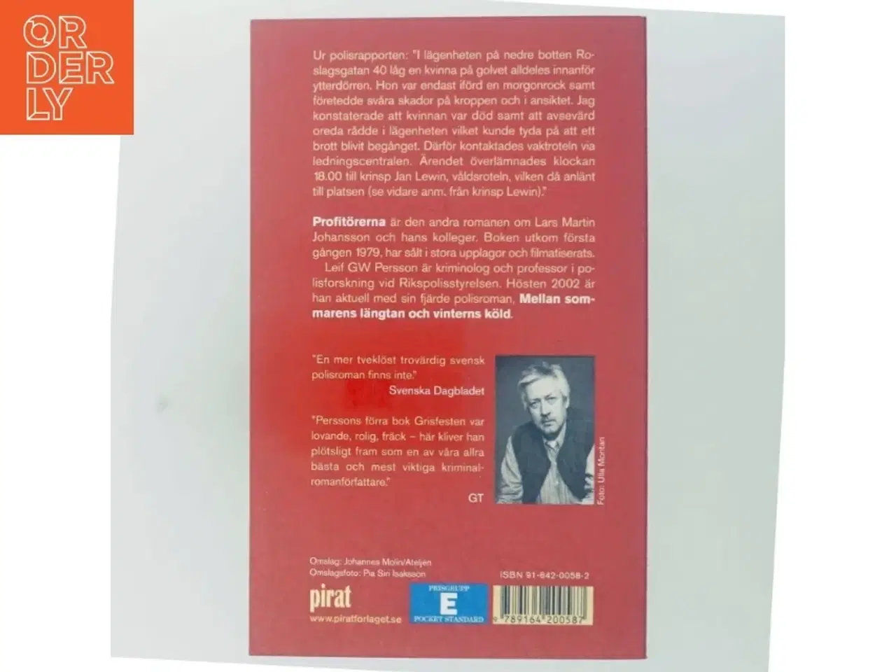Billede 3 - Profitrerna af Leif G. W. Persson (Bog)