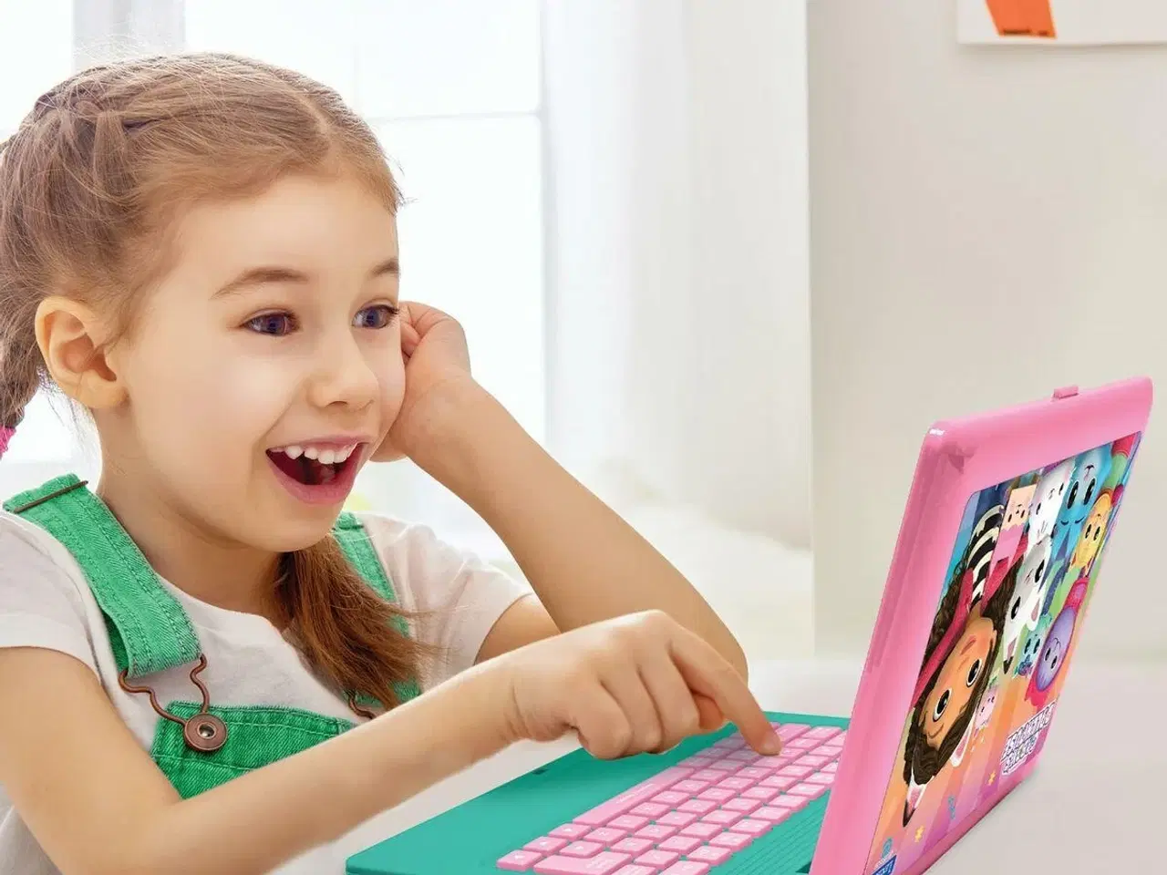 Billede 5 - Børnecomputer Gabby's Dollhouse - multifarvet, bærbar