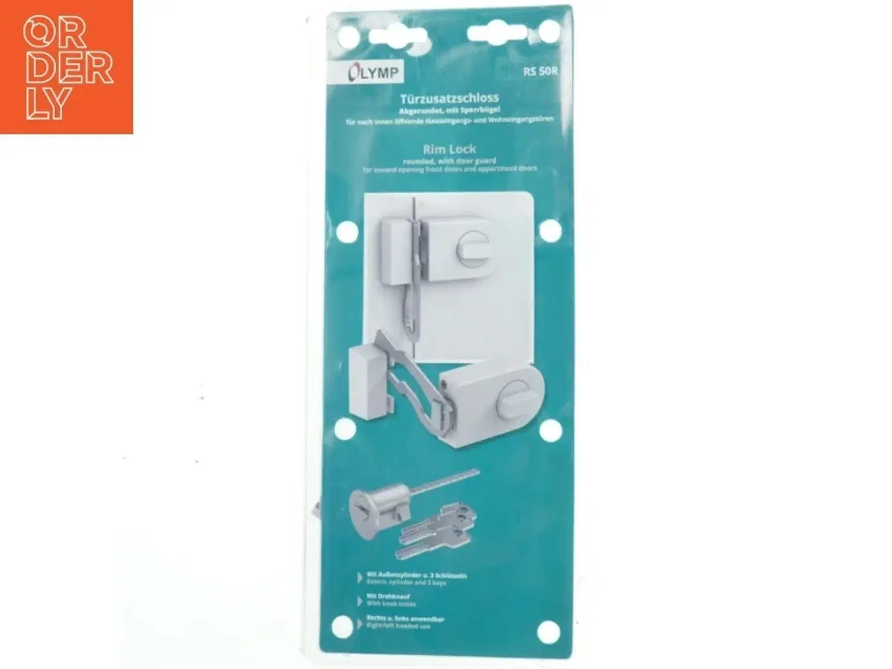 Billede 1 - Dørlås med beslag fra Olymp