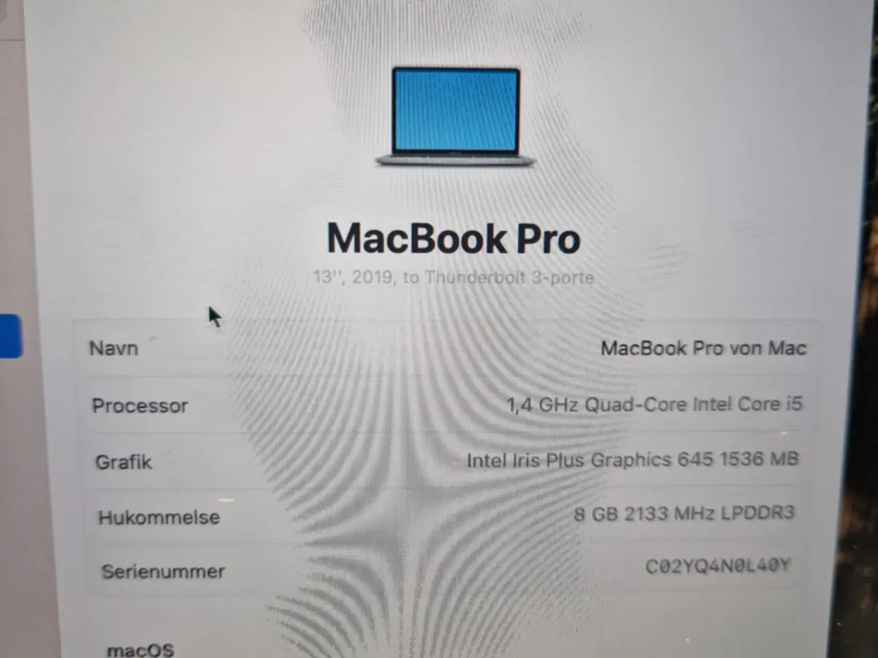Billede 2 - Macbook Pro 2019 touchbar