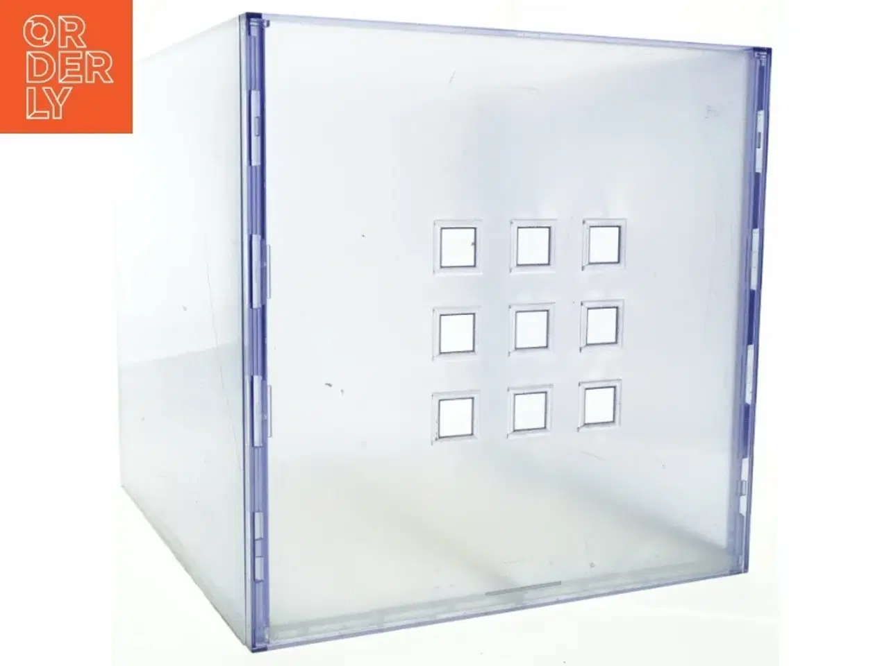 Billede 1 - Gennemsigtig opbevaringskasse (str. H treogtredve cm 33 x 37 cm)
