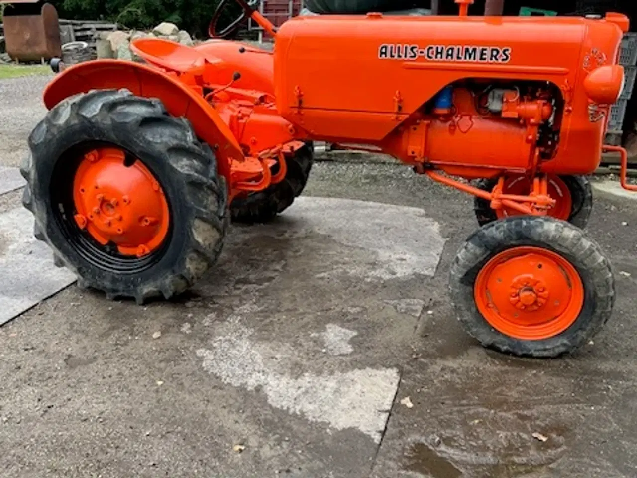 Billede 13 - ALLIS_ CHALMERS- D 272 Med alle Redskaber  