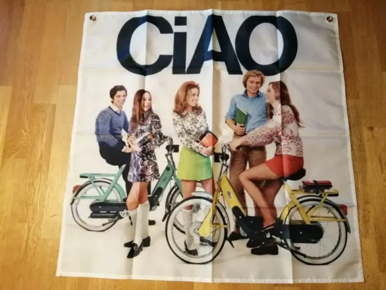 Billede 5 - vespa piaggio ciao bravo banner 150-90cm 300kr. Må