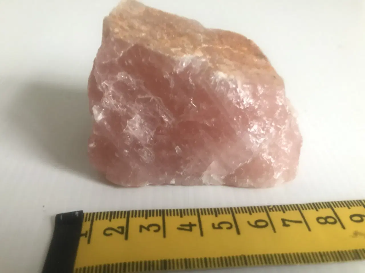 Billede 4 - Meget stor Månesten og Rosenkvarts (3,3kg)