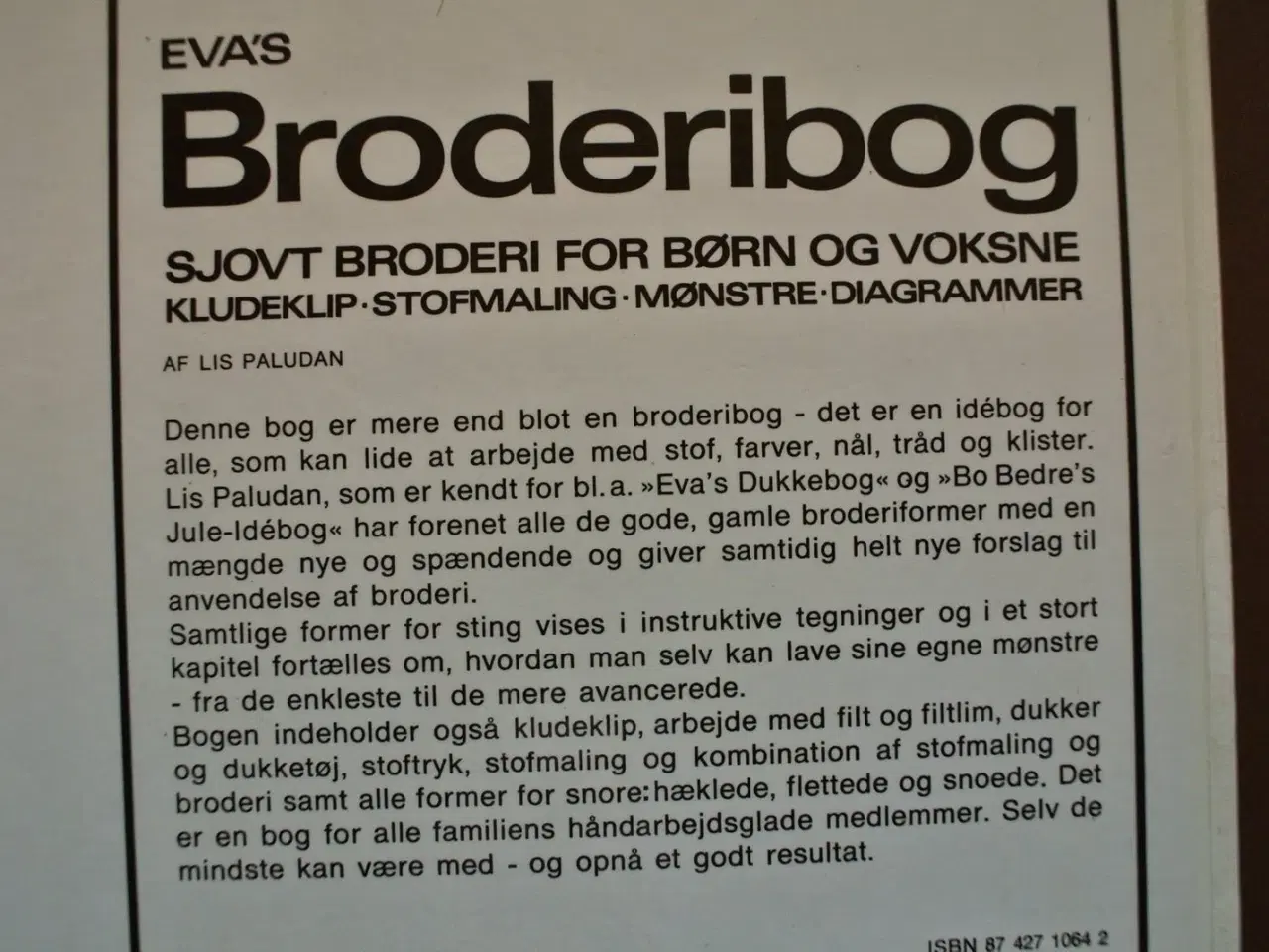 Billede 3 - eva's broderibog. sjovt broderi for børn og voksne