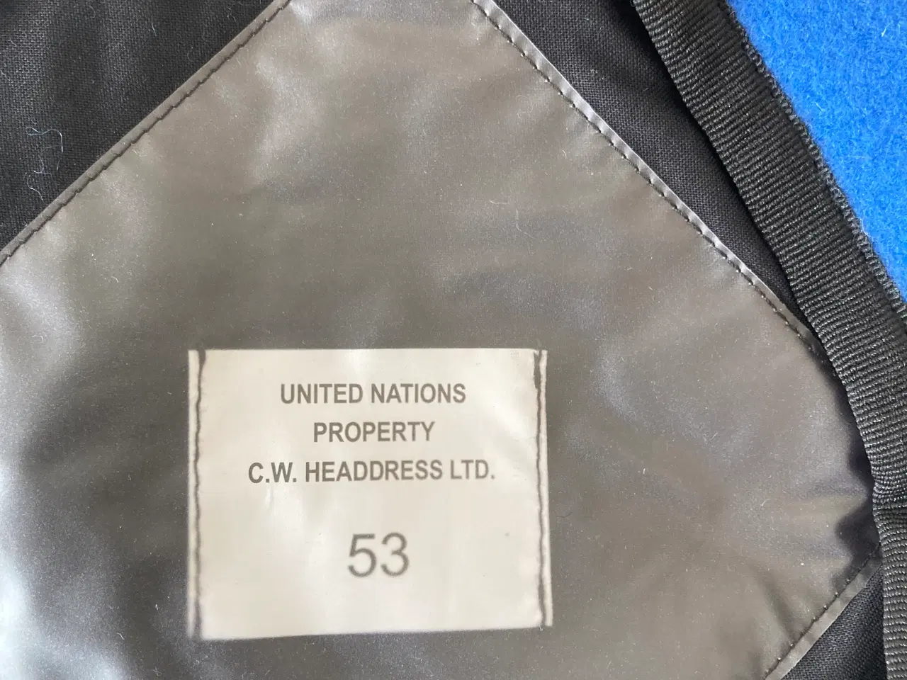 Billede 4 - UN - FN Baret uden emblem