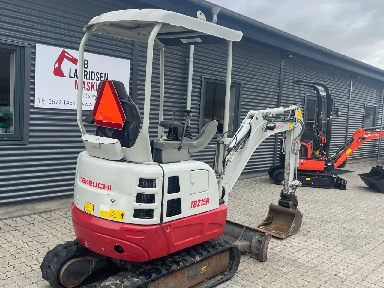 Billede 11 - Takeuchi med hydraulisk skovl skifte