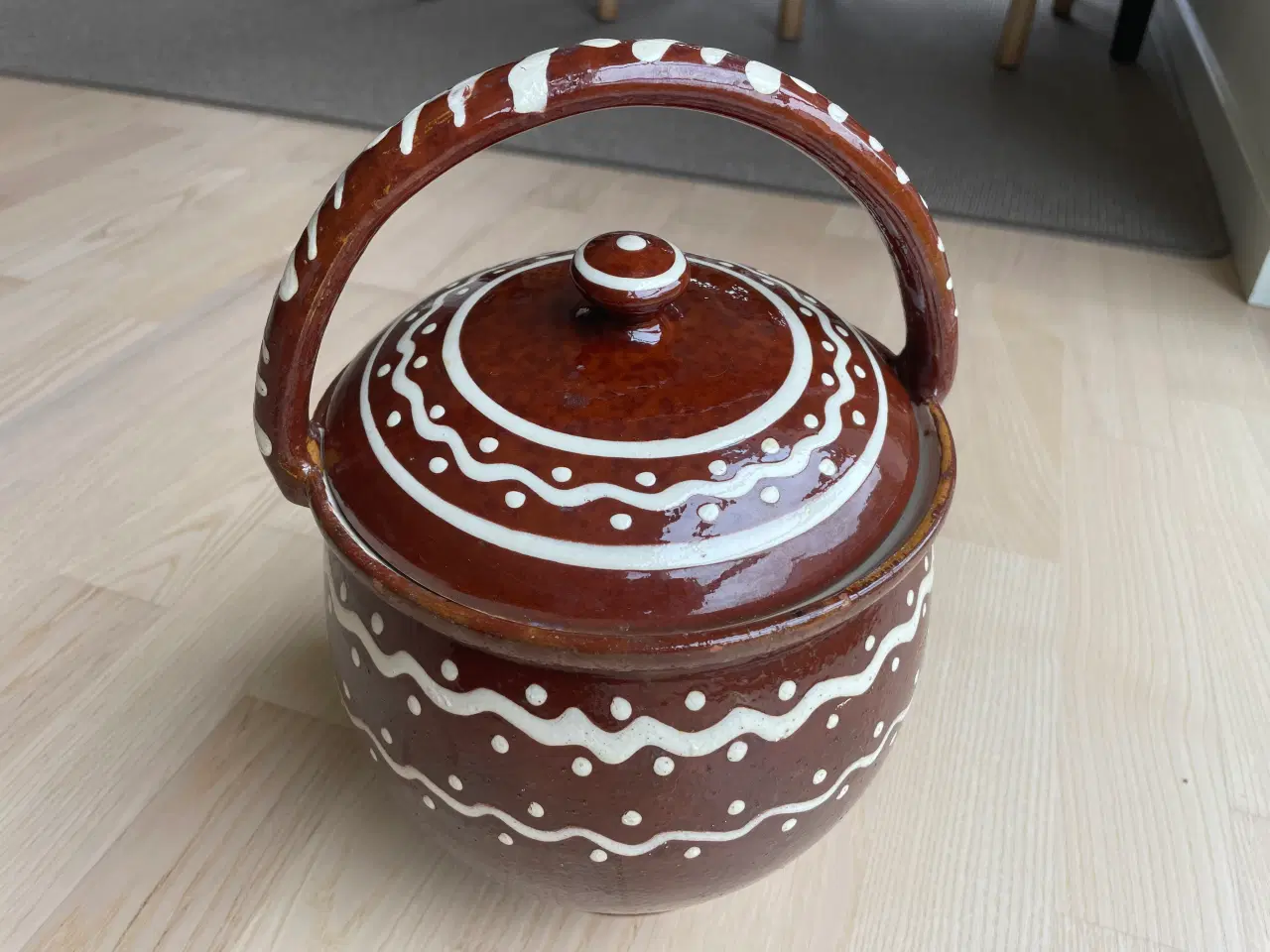 Billede 1 - Barselspotte 30 cm. H - keramik