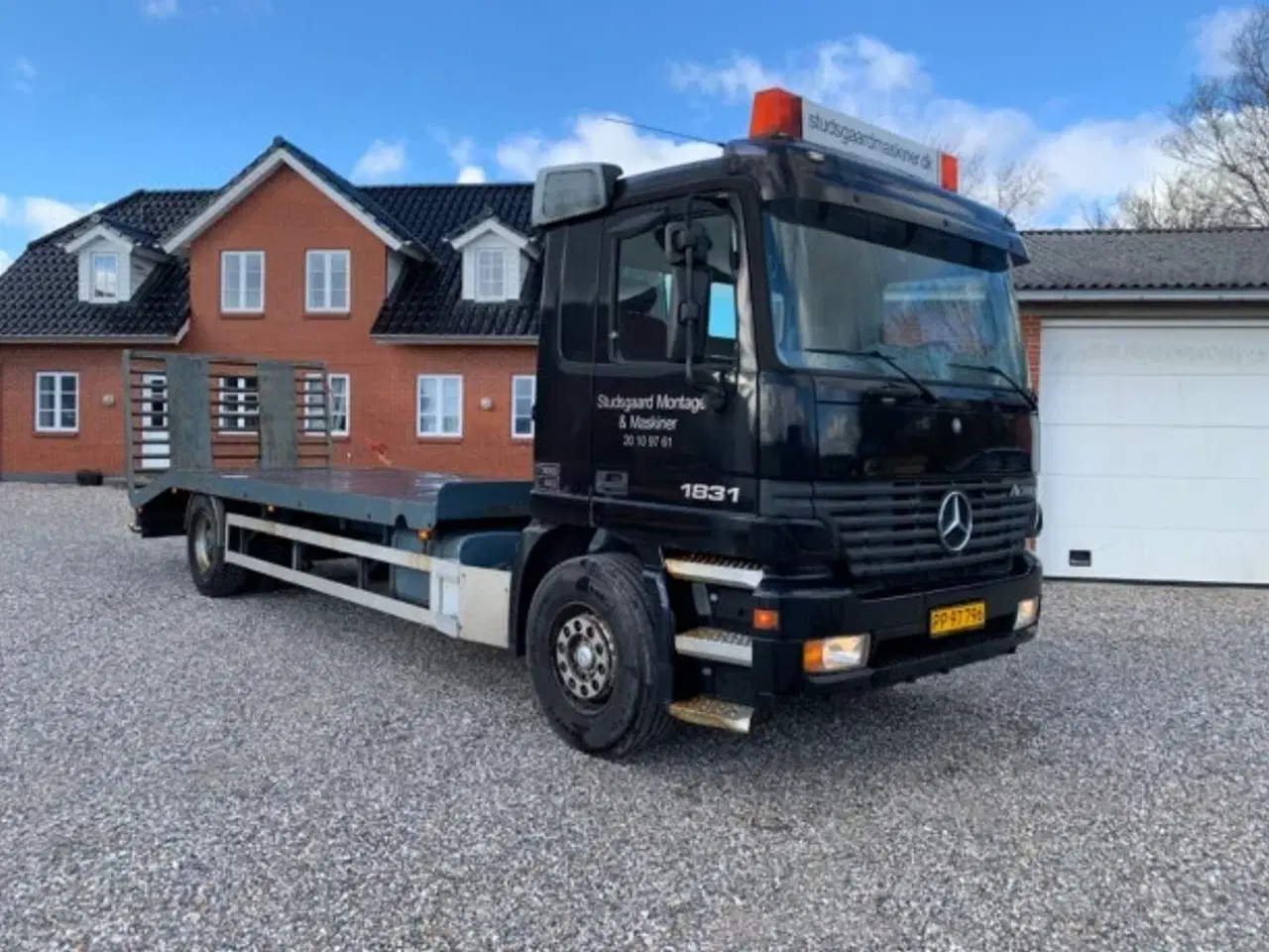 Billede 8 - Mercedes Benz Actros 1831 maskintransporter