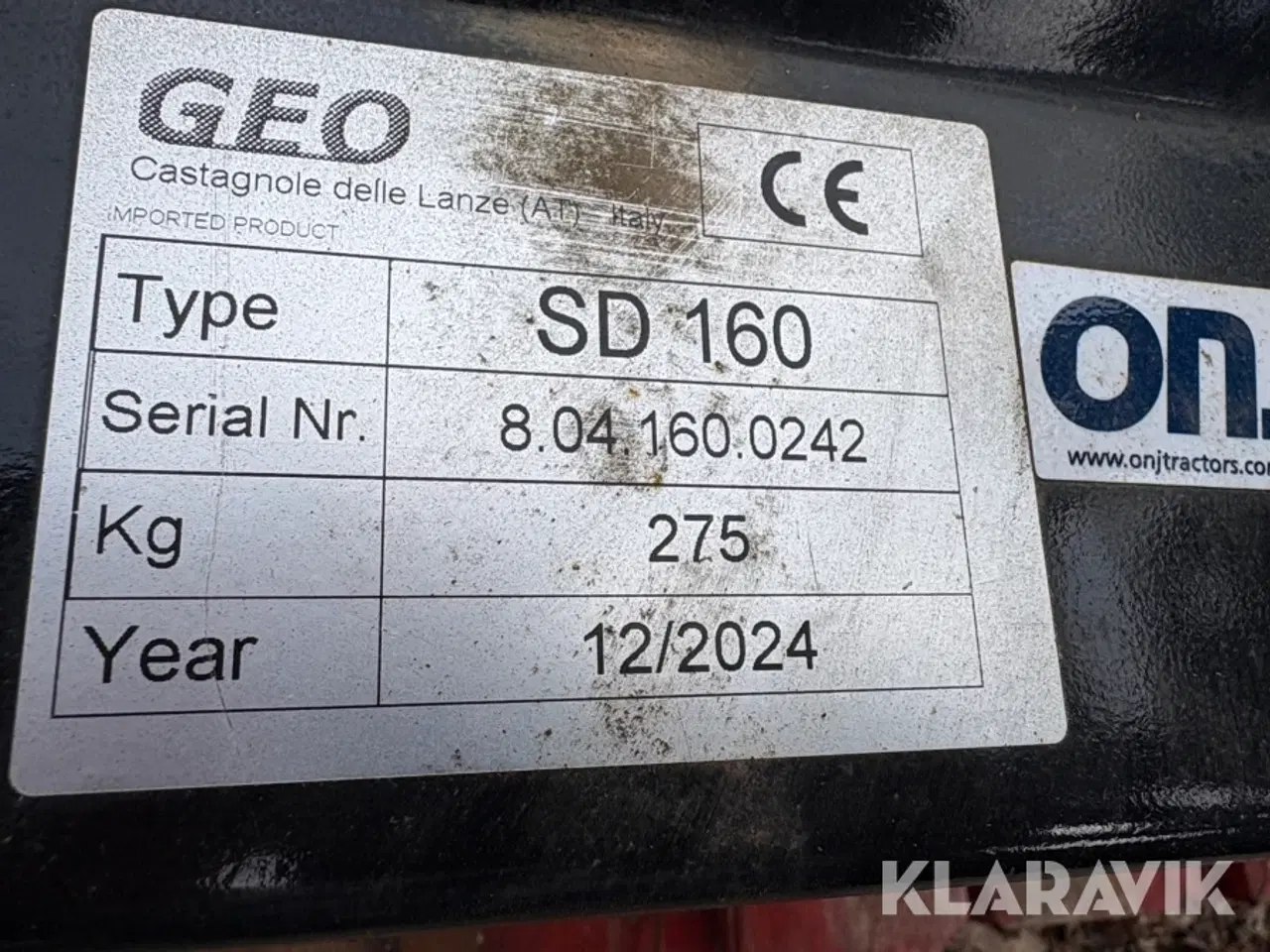 Billede 11 - Fejemaskine GEO SD 160