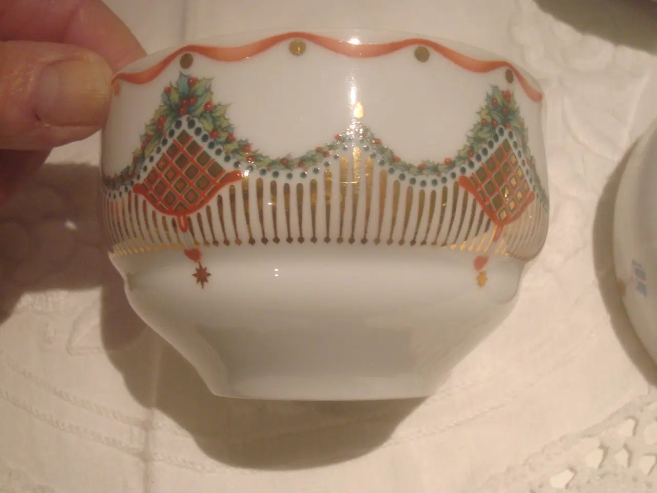Billede 4 - JULESTEL, CHRISTMAS JOY - KGL, Skåle, Sukkerskåle 