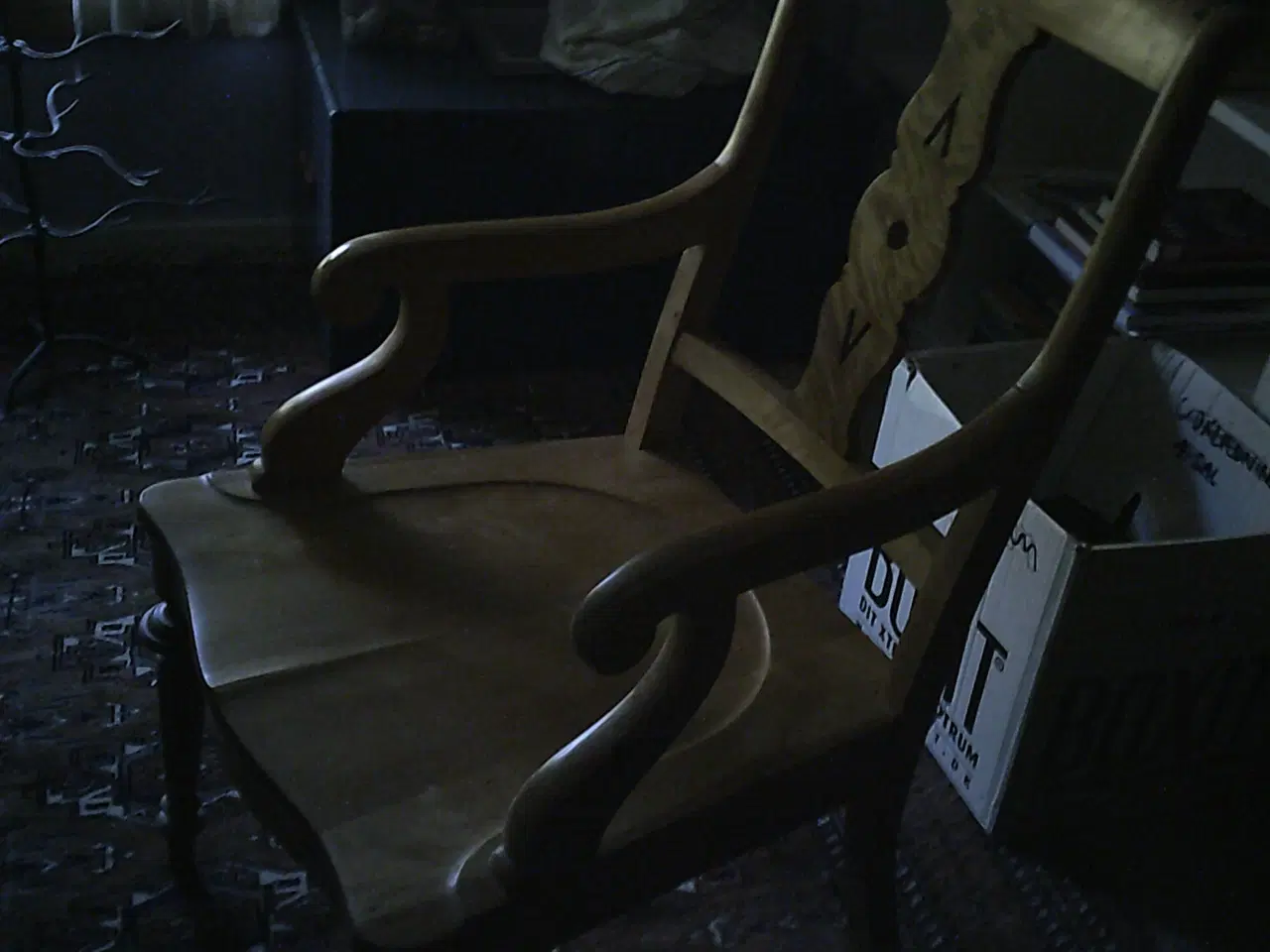 Billede 2 - Træstole i bøg 2 stk