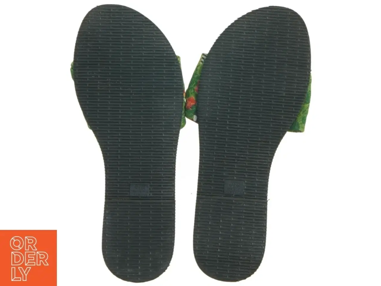 Billede 5 - Gule flip-flops med tropisk mønster fra Havaianas (str. 37)