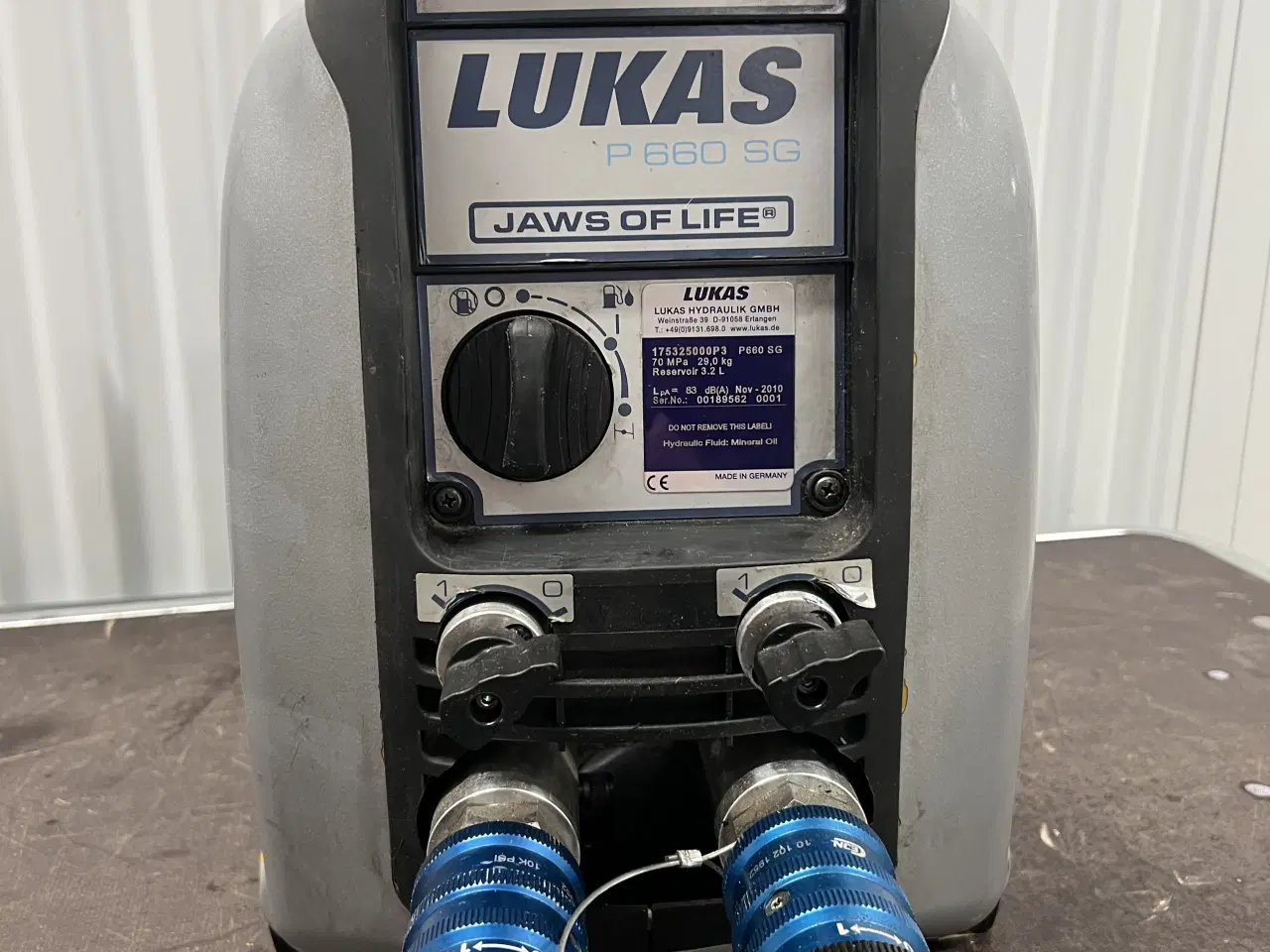 Billede 2 - Lukas P660 SG hydraulikstation