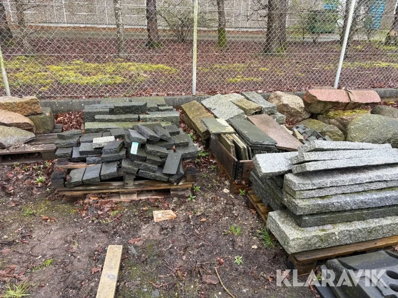 Billede 1 - Granitsten - blandet lot